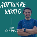 Logo for Software World with Candost Podcast