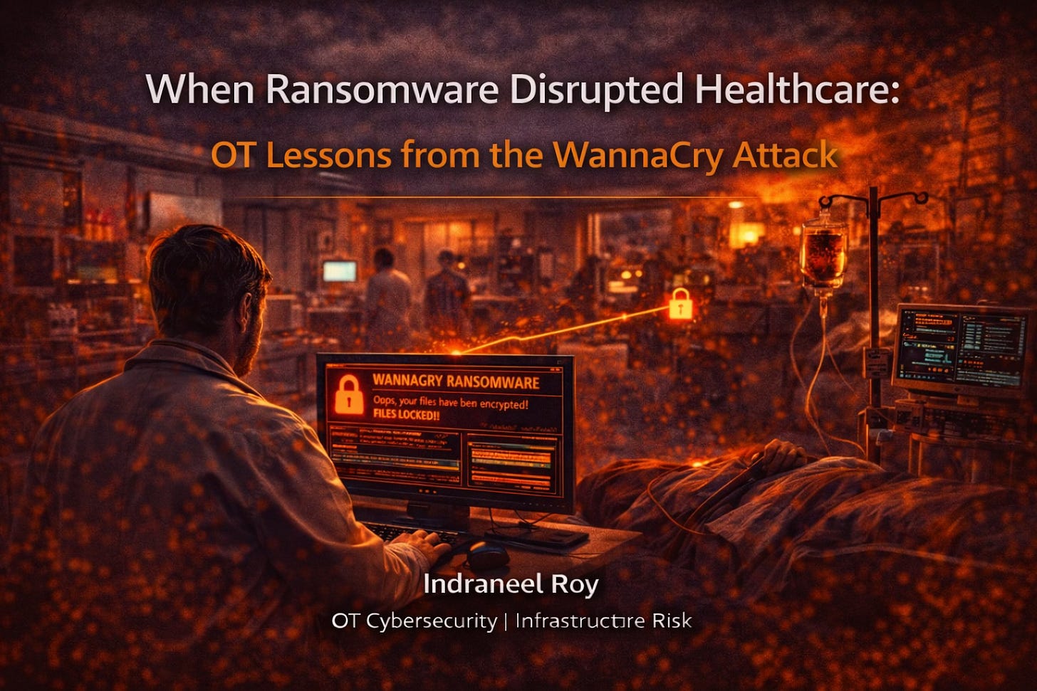 Hospital Computer Ransomware Attack When Ransomware Disrupted Healthcare — OT Lessons from the WannaCry Attack