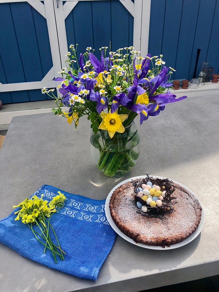 Easter 2018 - Flourless Chocolate Cake via NYT Cooking