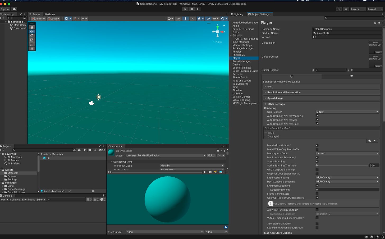 Graphics (shader?) bug with 3D URP and macOS - Questions & Answers - Unity  Discussions