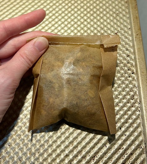 Wrapping Trail Mix Bars