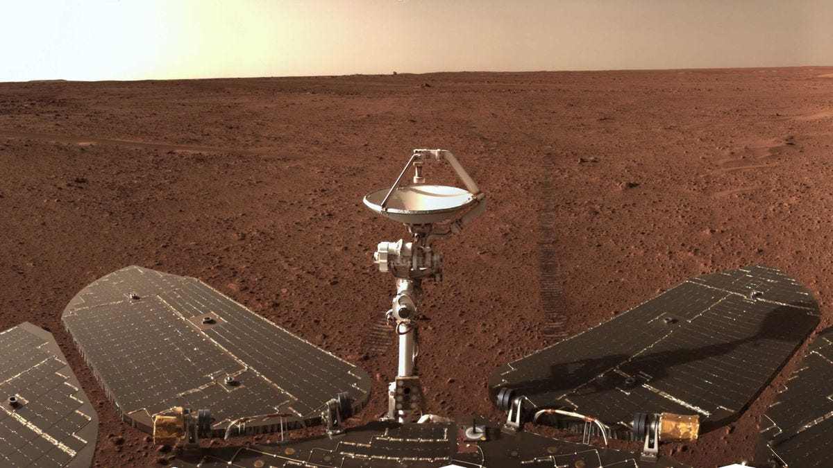 China's Zhurong rover reveals how weather and ancient water altered rocks  on Mars | Space