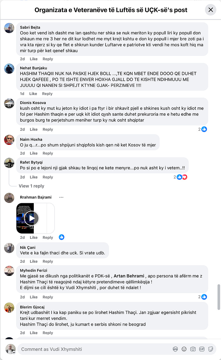 2nd Gallery: The Thread Beneath the Post of War Veterans Organisation of Kosovo