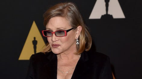 carrie fisher heart attack carrie fisher heart attack
