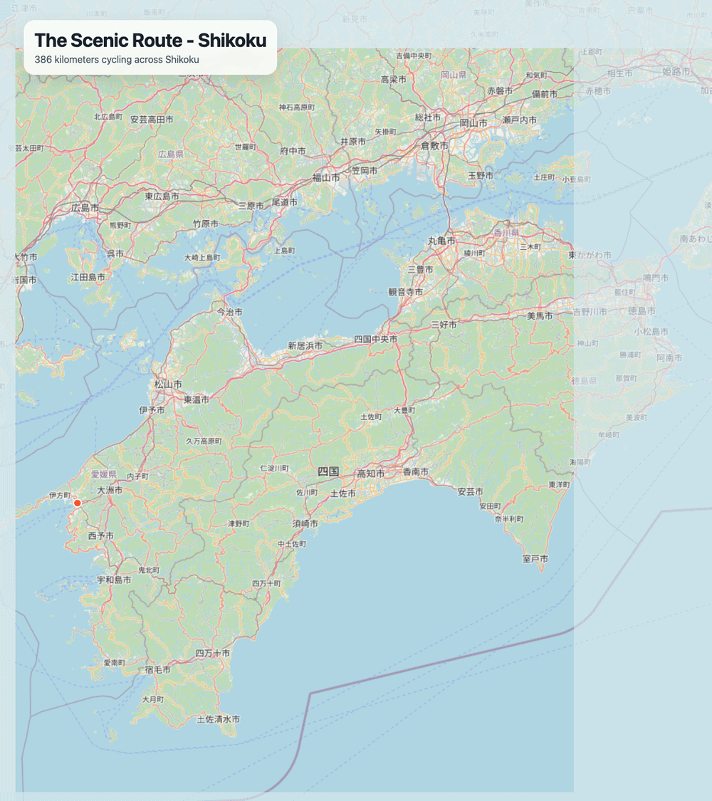 Designing a Cycling Route Across Japan - by John Allard