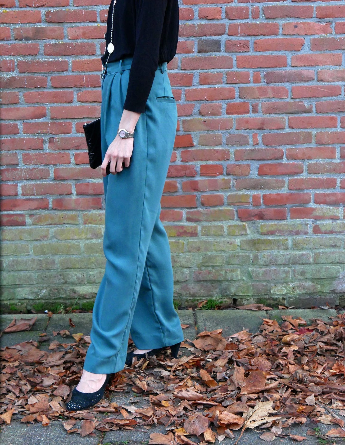 Just Patterns Tatjana trousers by Time to Sew - side view