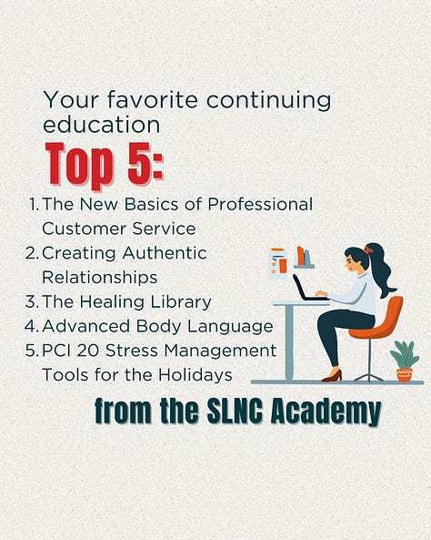 A gallery of 5 images displaying the statistics for continuing education, resource sharing, scholarships, public librarian certification, and state aid funding.