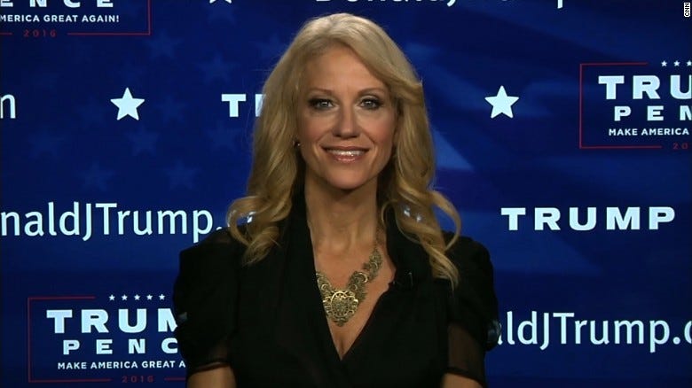 kellyanne conway defends trump through it all for donald kellyanne conway defends trump through it all for donald