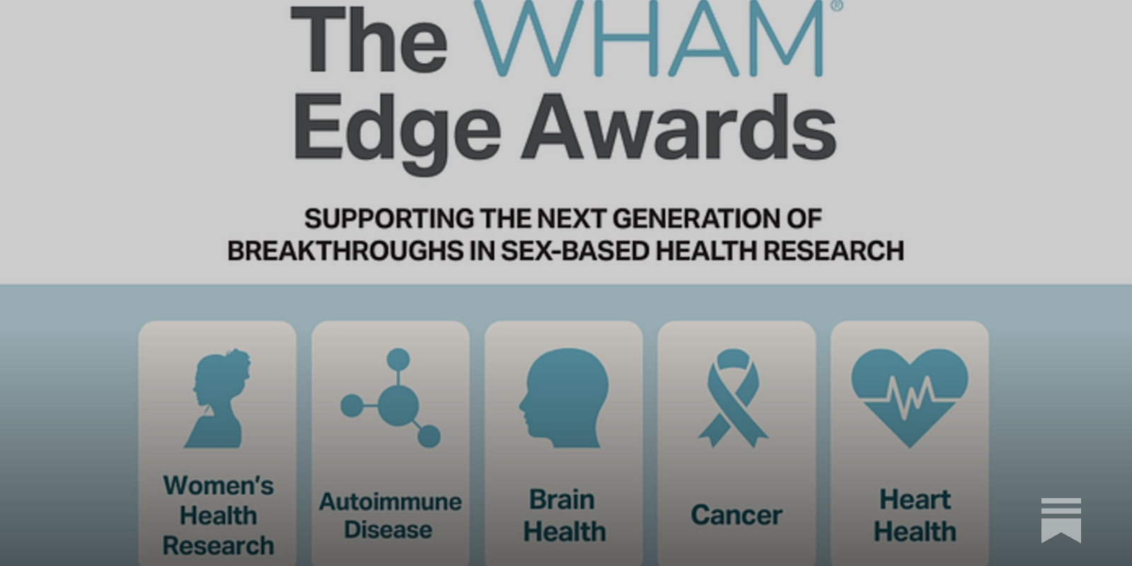 WHAM to back early-career women's health researchers with new awards