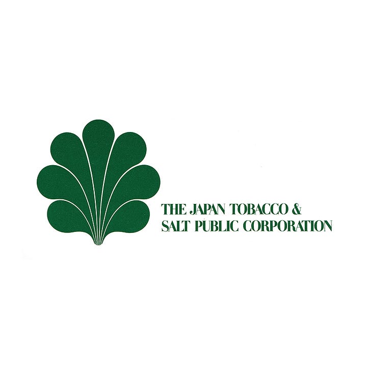 japan tobacco logo The logo story of the Japan Tobacco & Salt Public Corp – Logo Histories