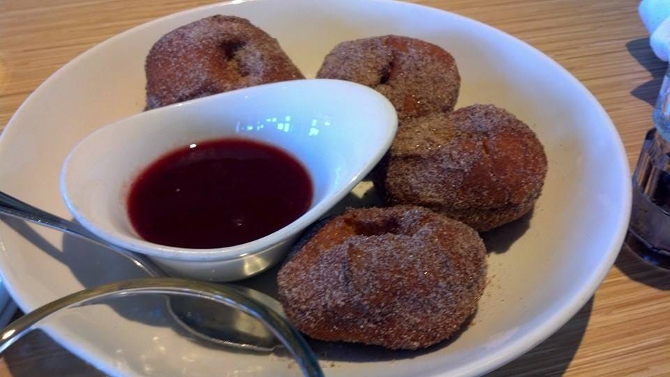 Cinnamon Donuts at The Porch Cinnamon Donuts at The Porch