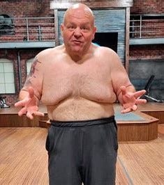 Butterbean weightmaxxed