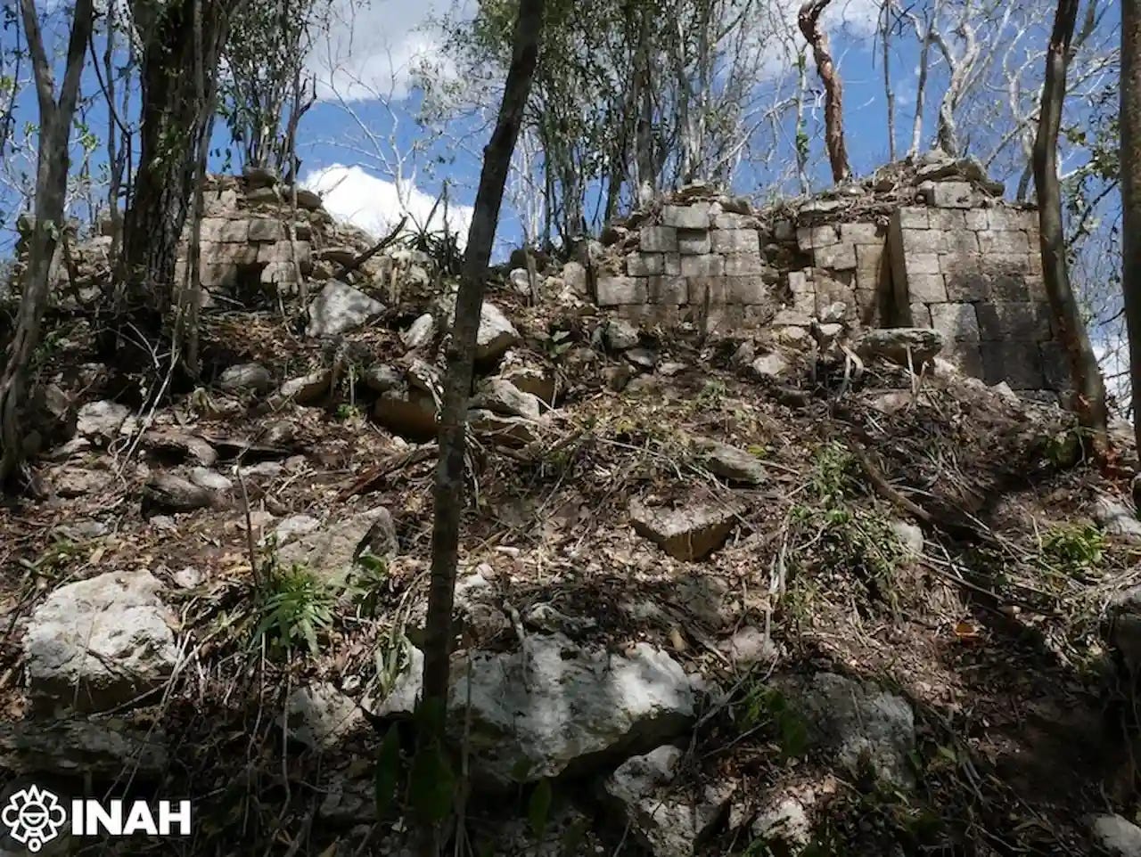 Pyramidal structure discovered in Maya city in Mexico Pyramidal structure discovered in Maya city in Mexico