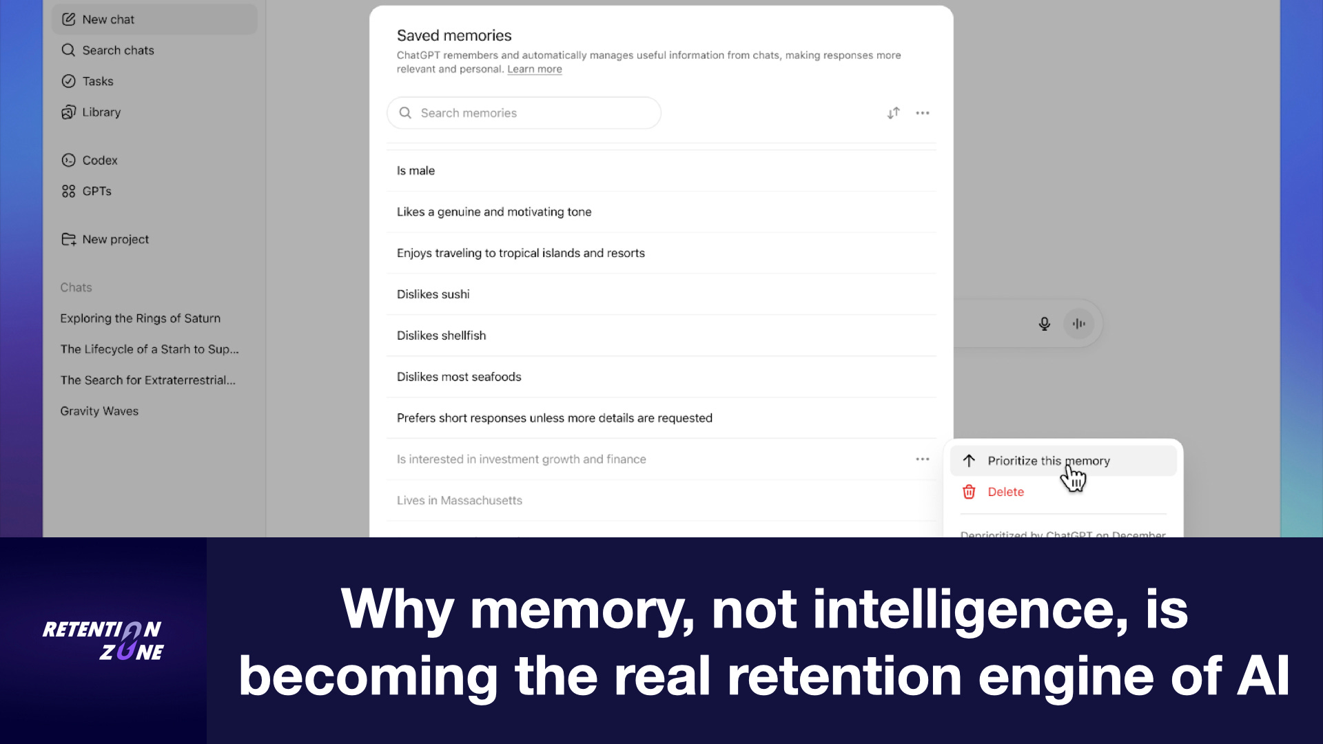 The AI That Remembers You Is the AI You Don’t Want To Leave - Retention ...
