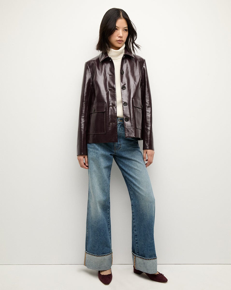 Essex Dickey Jacket - Plum