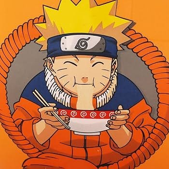 Naruto Kanji Design Ramen Bowl Set with Spoon and Chopsticks : Amazon.ca:  Home