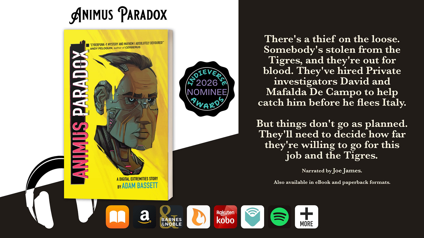Animus Paradox is a contender in the Indieverse Awards 2026
