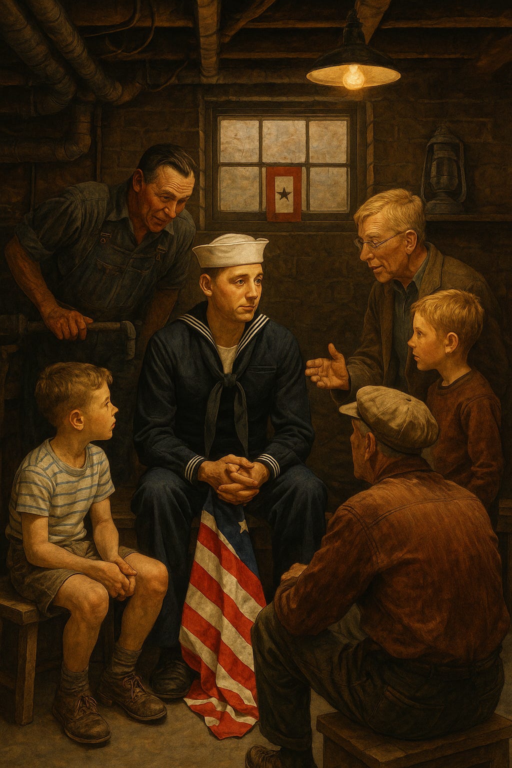 ✅ ALT TEXT — Author’s Authr™ / Community Coms™ Logo  ALT TEXT: “A circular vintage-style logo with a gold-green palette. The outer ring reads ‘Author’s Authr™’ at the top and ‘Stay Human – Community Coms™’ at the bottom. Inside the circle is a simple line illustration of a small house, a tree, rolling hills, and a quill. The design has a textured, retro print feel.”