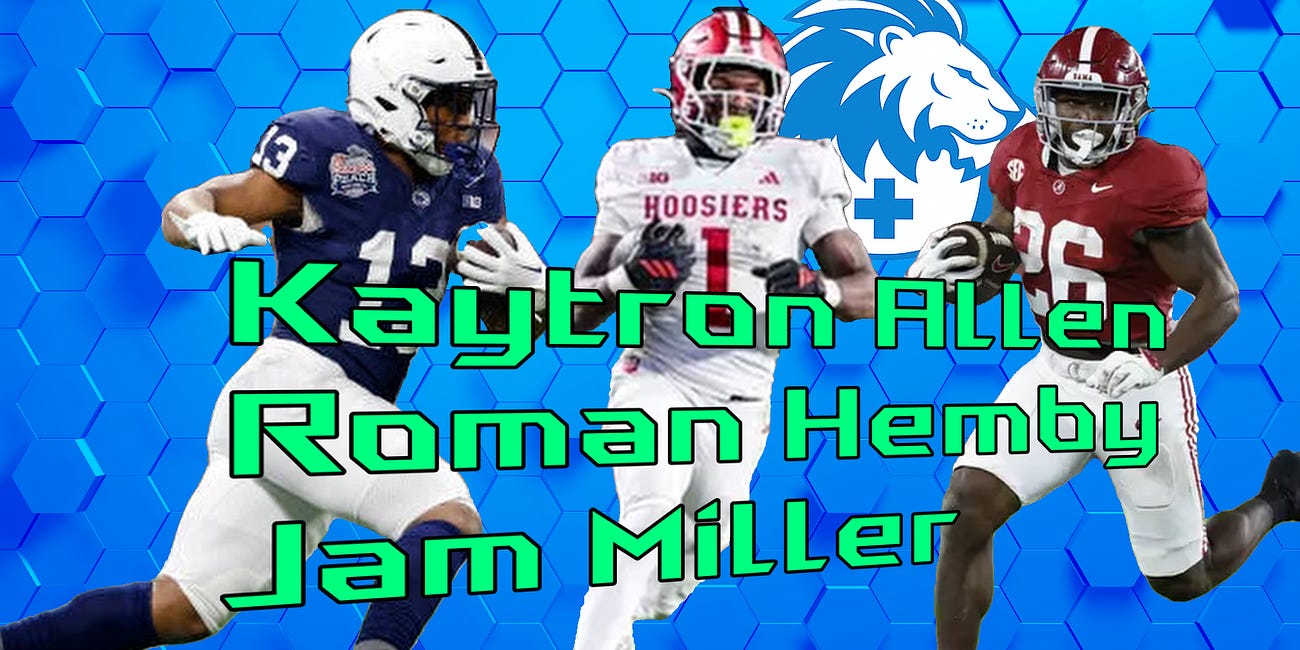 NFL Draft 2026: RB medical report - Kaytron Allen, Roman Hemby, Jam Miller