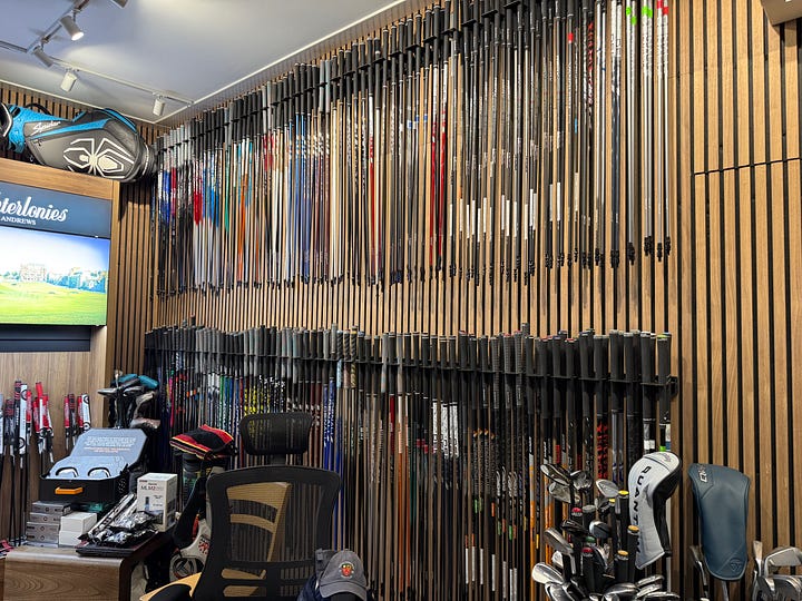 Multi-manufacturers for clubs and shafts