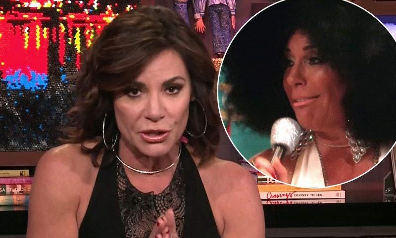 rhony luann lesseps apologizes for diana ross blackface rhony luann lesseps apologizes for diana ross blackface