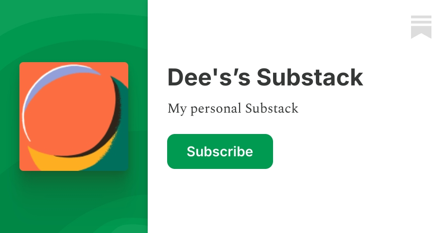 Dee's’s Substack | Substack