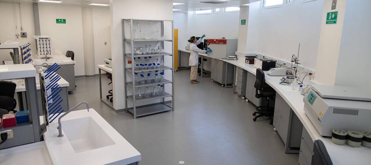El nuevo laboratorio cuenta con unidades de nivel 3 de bioseguridad.
