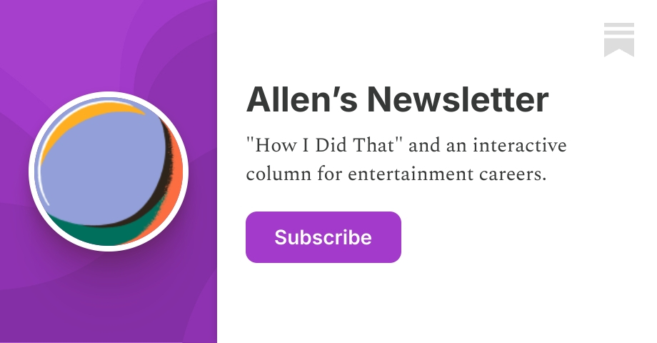Allen’s Newsletter | Substack