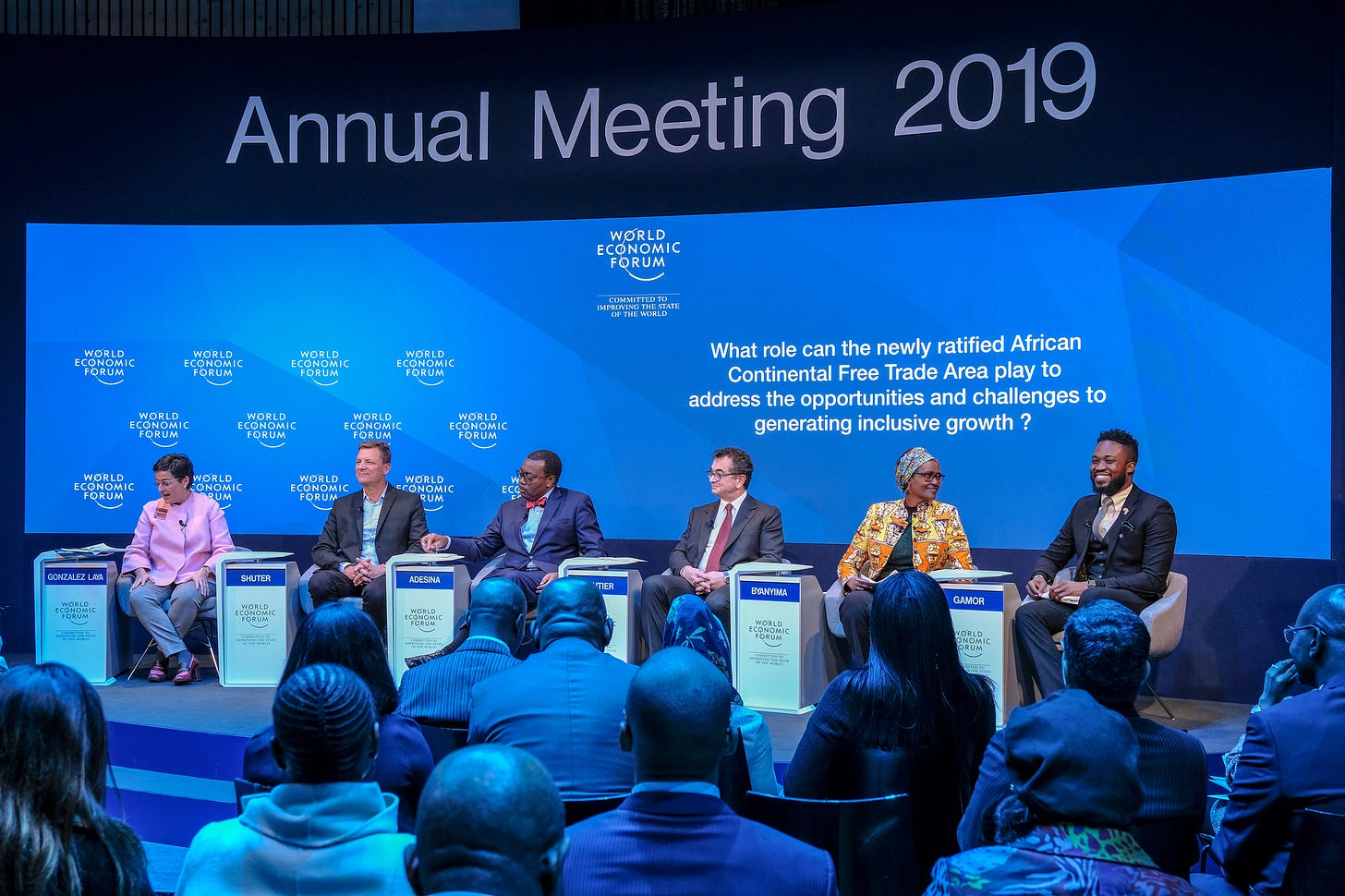 Emmanuel Agbeko Gamor, Urithi Labs & Eliu Gift Hub, Davos Annual Meeting 2019, Davos-Klosters, Switzerland