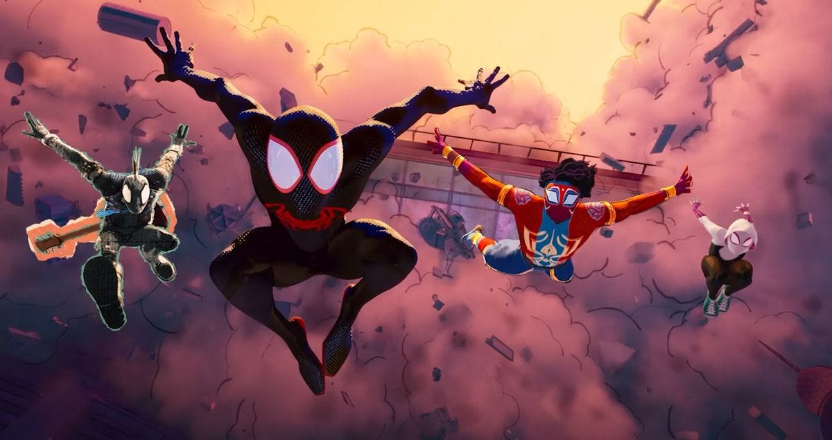 Awesome Moments in Spider-Man: Across the Spider-Verse - TV Tropes