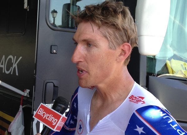 Tom Zirbel post-tt downplaying chances. Tom Zirbel post-tt downplaying chances.