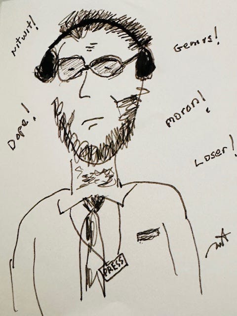 Arse Doodle, copyrighted by Mark Tulin