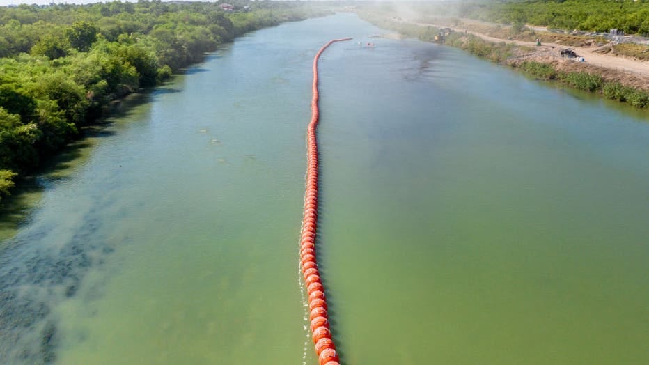 Texas border floating barrier: Abbott defends buoys in letter to Biden