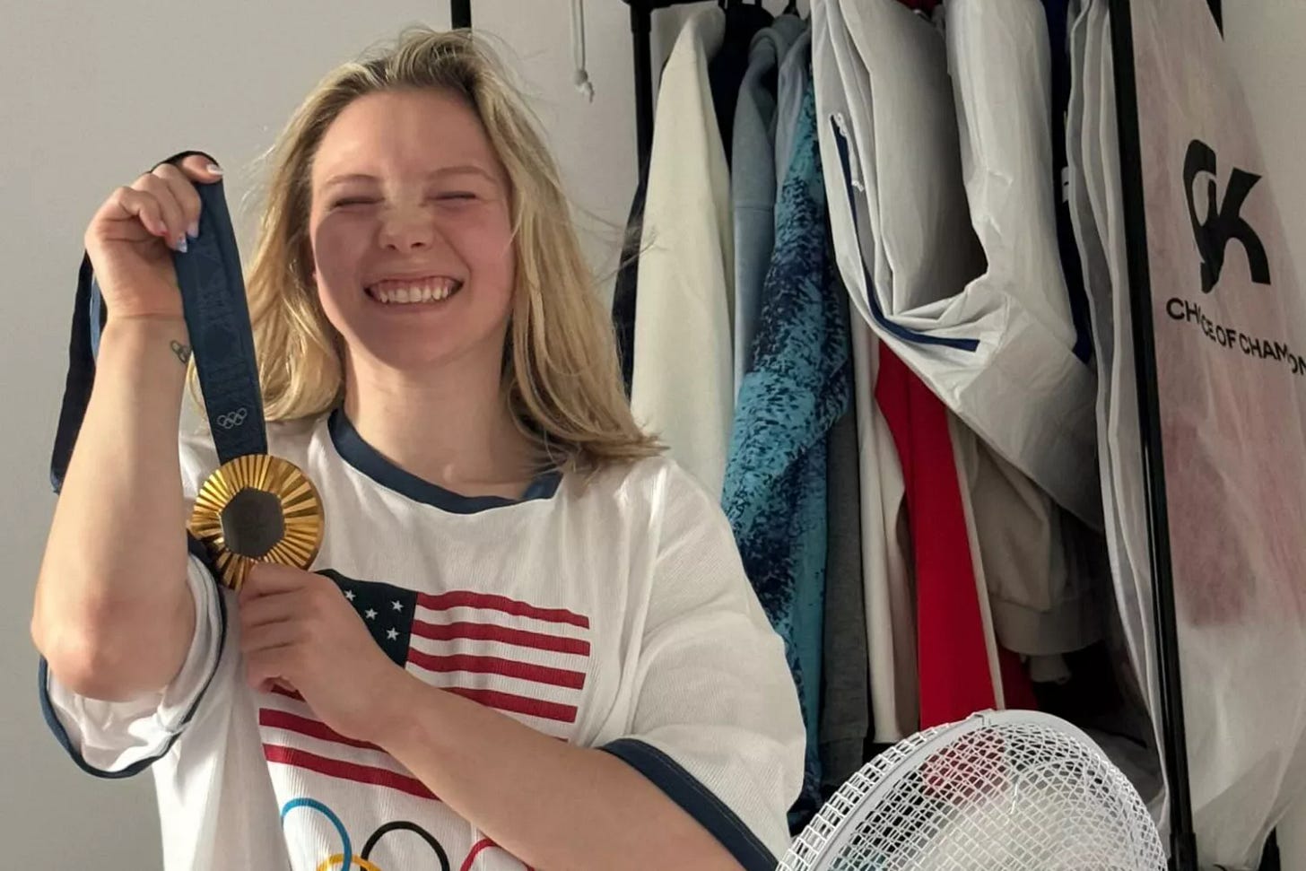 jade carey paris olympics instagram medal 07 31 24