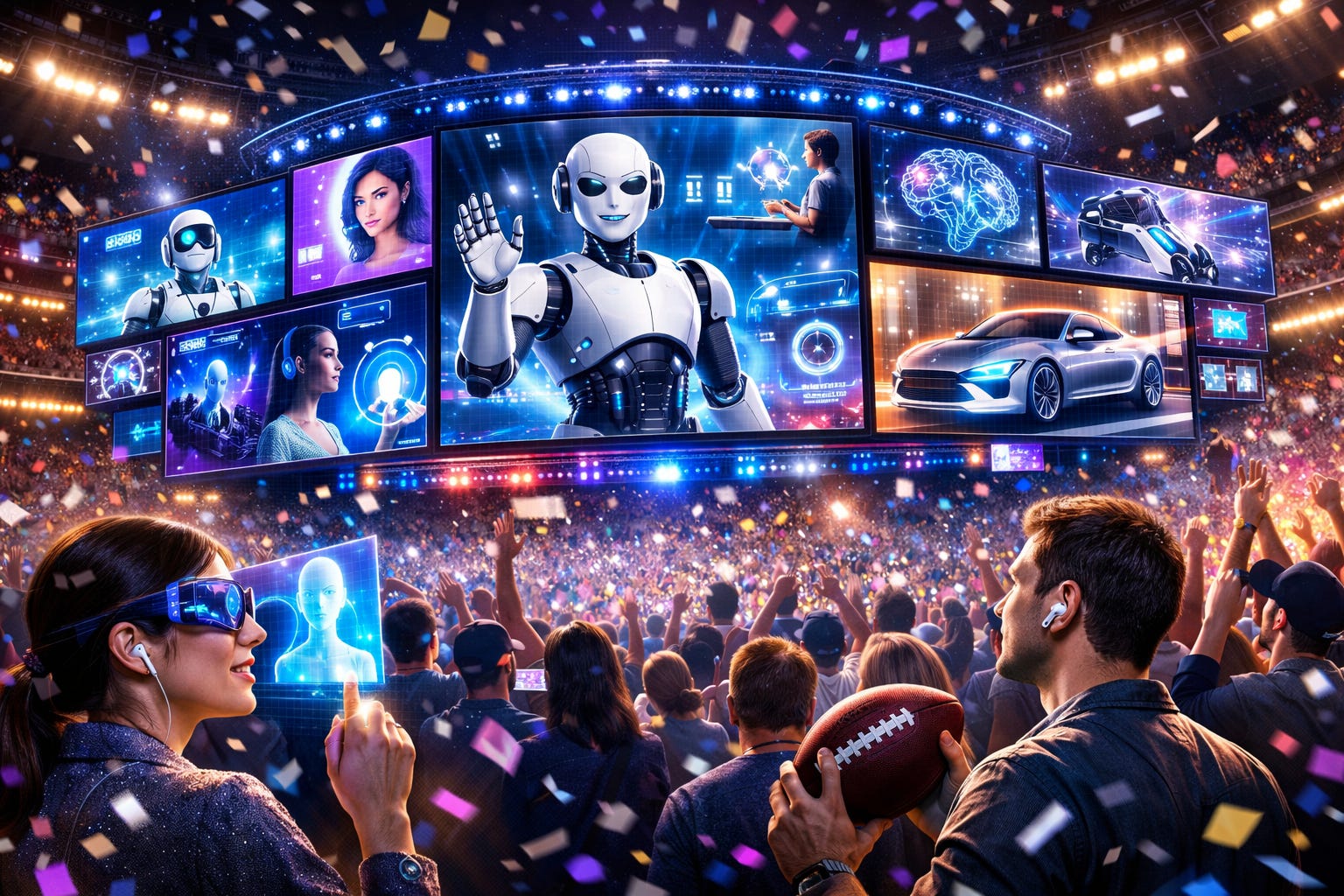 Super Bowl ads heavily dominated by AI companies and themes