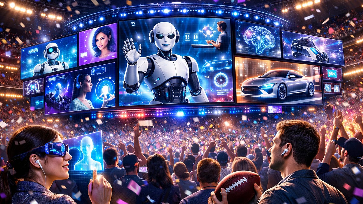 Super Bowl ads heavily dominated by AI companies and themes