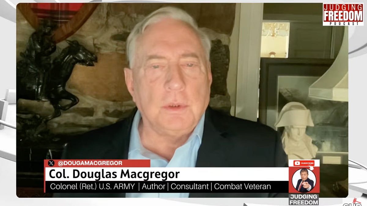 MACGREGOR: Vance, Trump's inner circle were pushing for the Iran War from the beginning