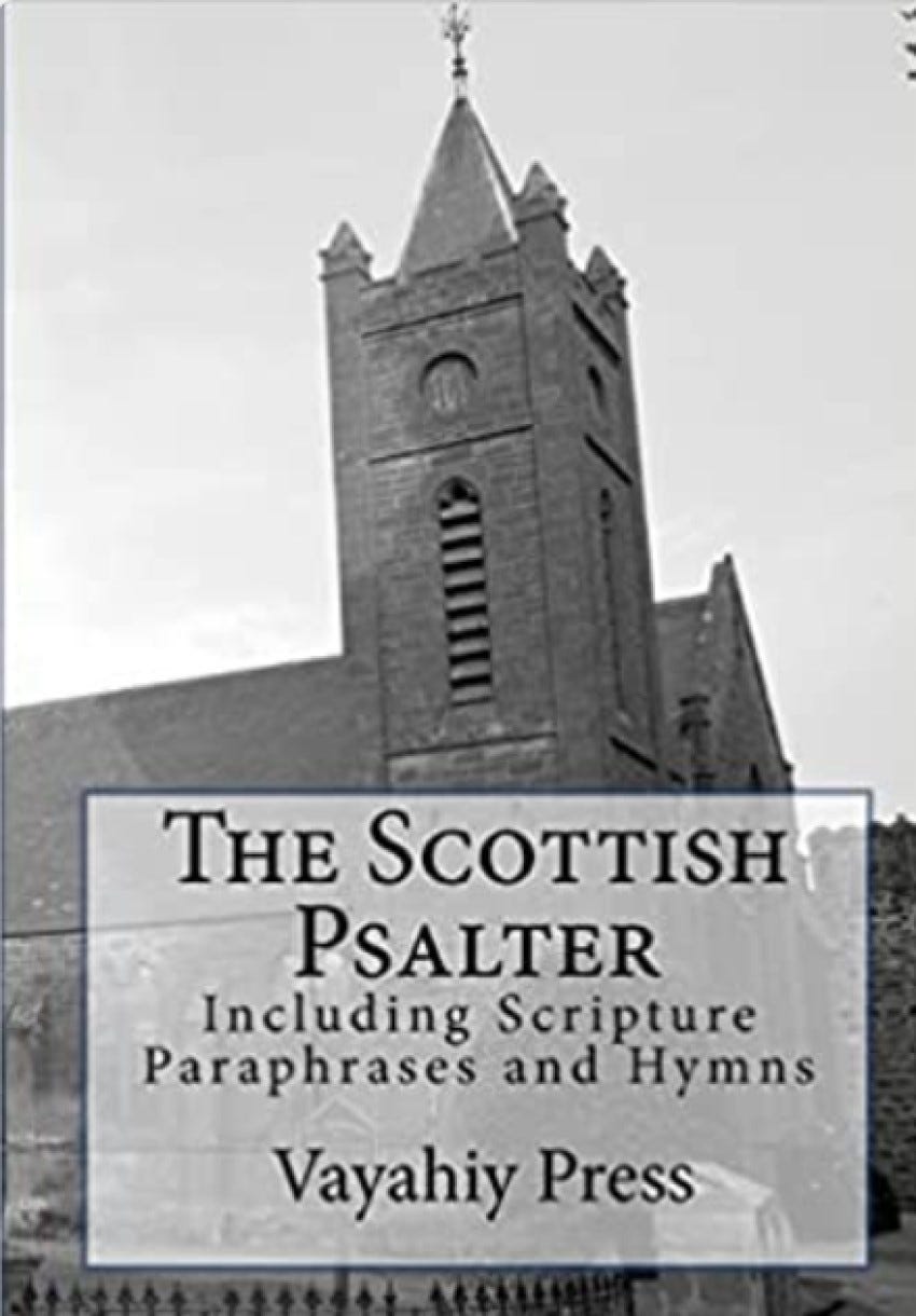Scottish Psalter with Scripture Paraphrases