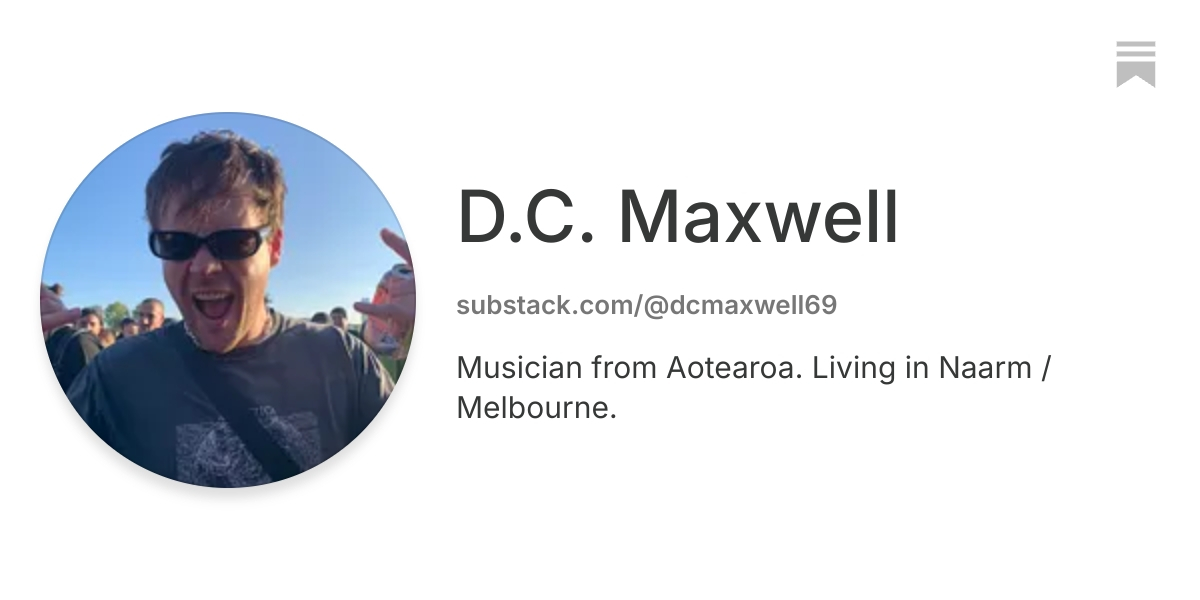 D.C. Maxwell | Substack
