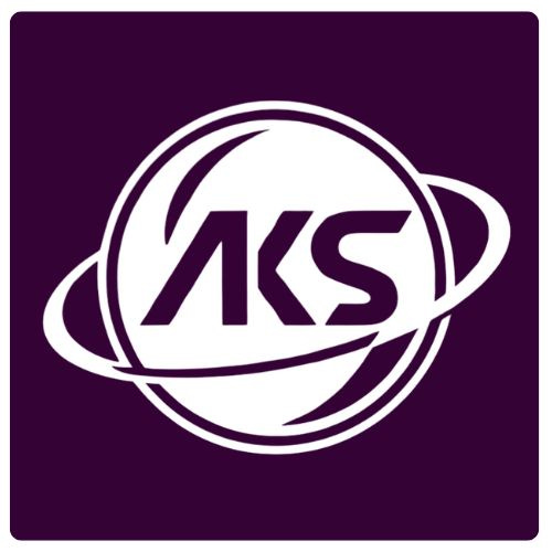 Awakening Knowledge & Solutions stylized "AKS" Logo.