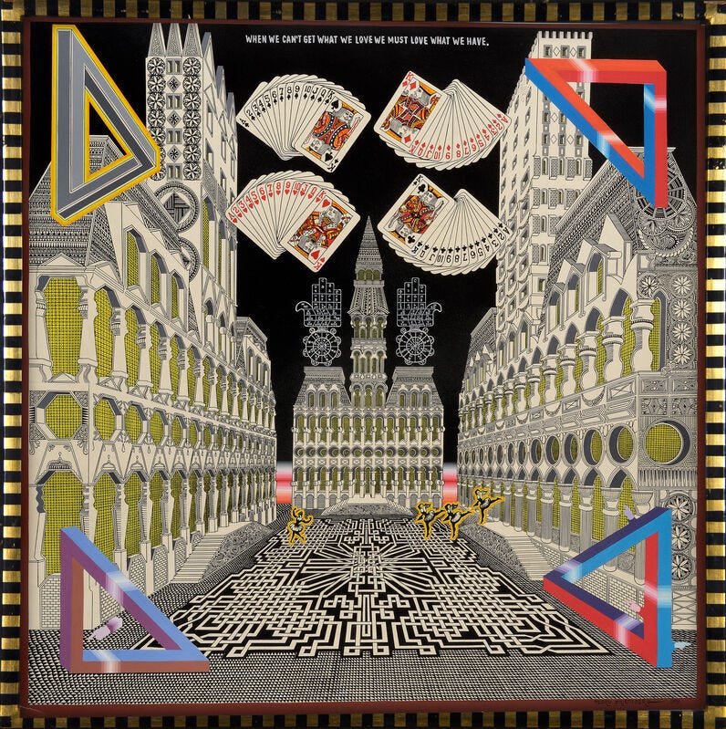 Pedro Friedeberg | When We Can't Get What We Love, We Must Love What We  Have (1979) | Artsy