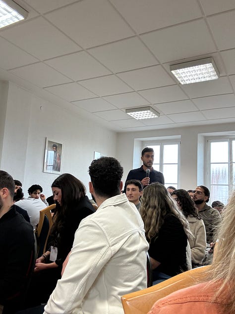 People in a conference room
