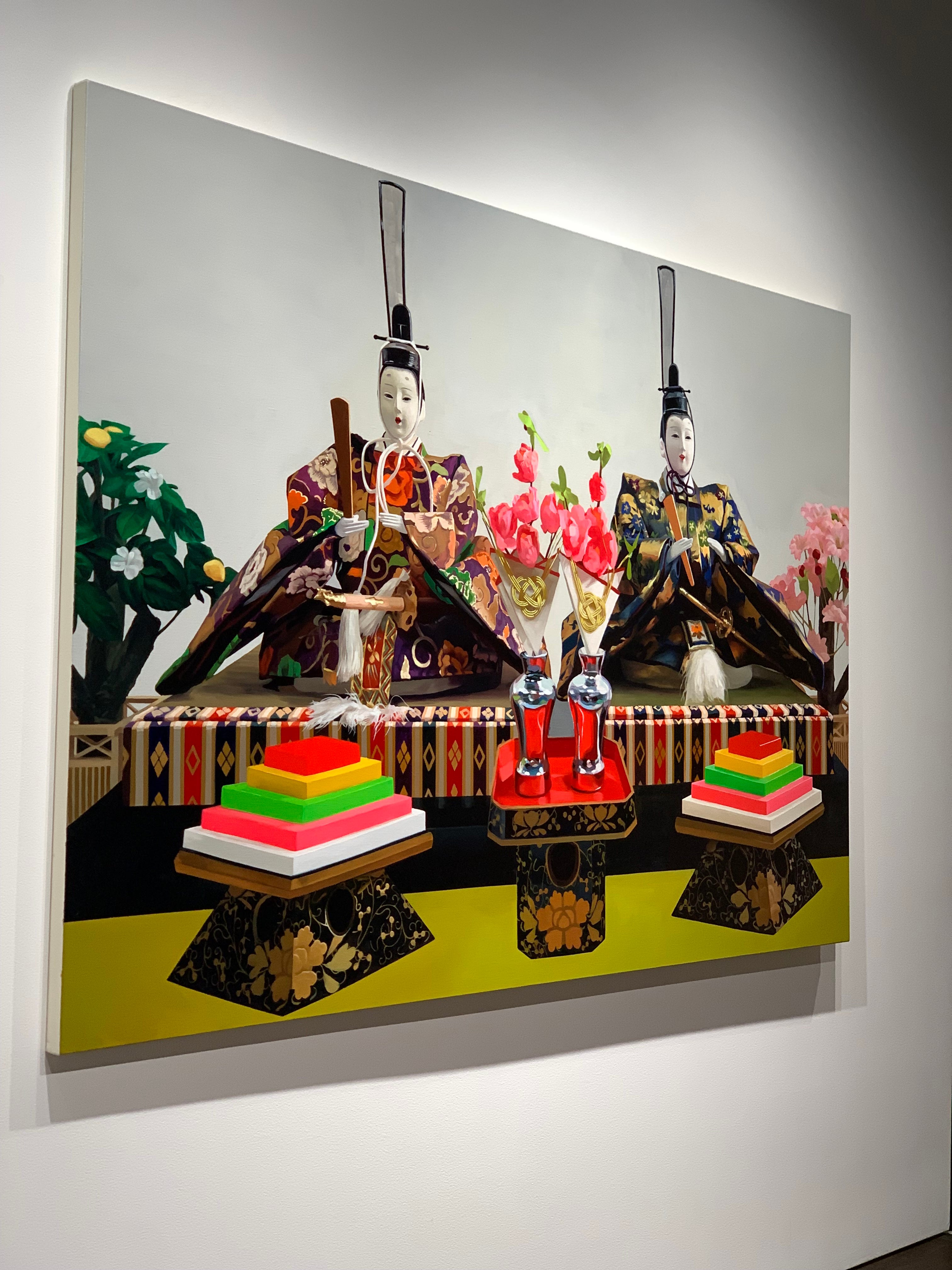 MOYAN個展『Figure』同性婚する雛人形と、この10年の社会 - 近藤銀河の