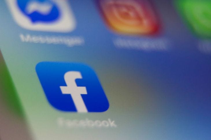 In this photo illustration the Facebook, Messenger, Instagram and WhatsApp icon are seen displayed on smartphone screen In this photo illustration the Facebook, Messenger, Instagram and WhatsApp icon are seen displayed on smartphone screen