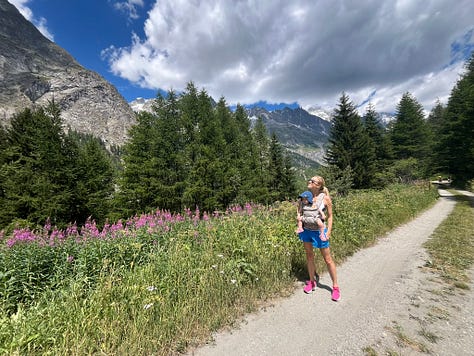 how to spend a weekend hiking in courmayeur