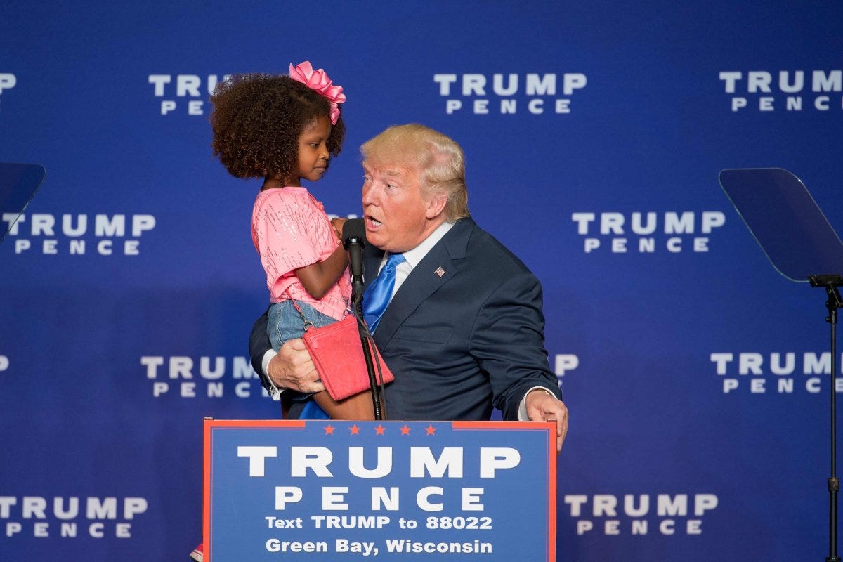 SEE IT: Donald Trump kisses girl during Wisconsin rally: 'bring her, she's so beautiful' – New York Daily News SEE IT: Donald Trump kisses girl during Wisconsin rally: 'bring her, she's so beautiful' – New York Daily News