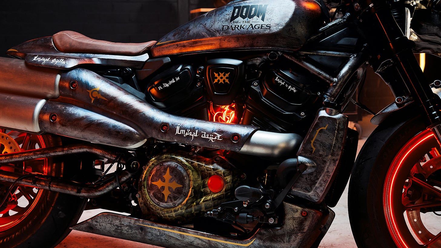 May be an image of motorcycle and text May be an image of motorcycle and text