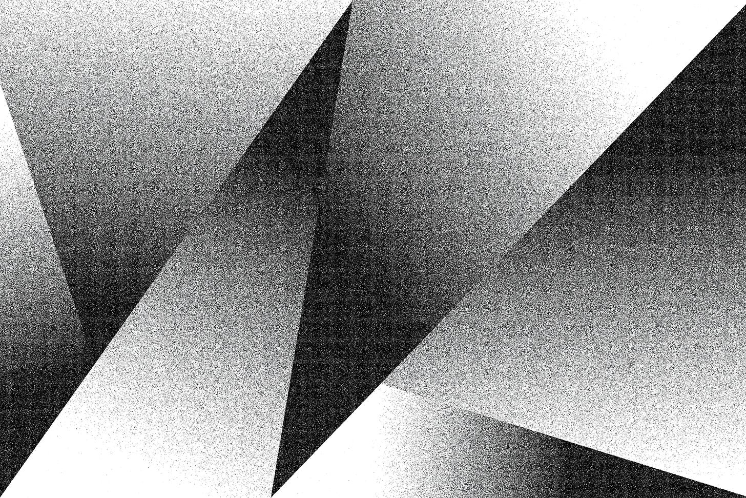 Abstract black-and-white geometric texture representing pressure, overwhelm, and energy fragmentation. Abstract black-and-white geometric texture representing pressure, overwhelm, and energy fragmentation.