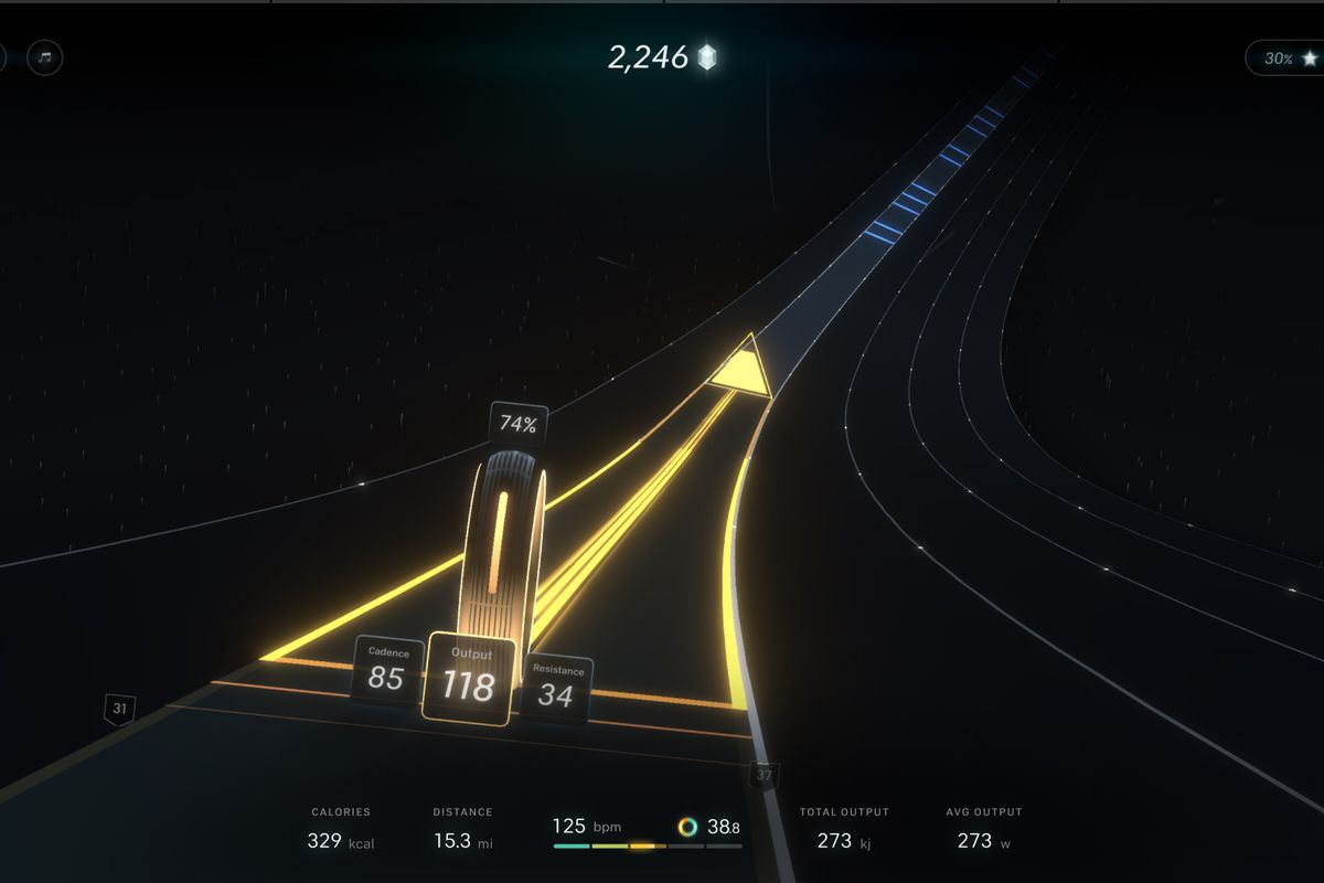 Peloton's Lanebreak video game is finally here - The Verge