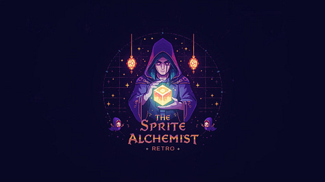 A Gallery Of Logos For The Sprite Alchemist - Retro!
